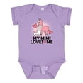 thumbnail image 1 of Inktastic My Mimi Loves Me Llama Girls Baby Bodysuit, 1 of 5