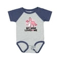 thumbnail image 1 of Inktastic My Mimi Loves Me Llama Girls Baby Bodysuit, 1 of 5