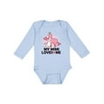 thumbnail image 1 of Inktastic My Mimi Loves Me Llama Girls Long Sleeve Baby Bodysuit, 1 of 5