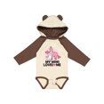 thumbnail image 1 of Inktastic My Mimi Loves Me Llama Girls Long Sleeve Baby Bodysuit, 1 of 5