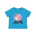 thumbnail image 1 of Inktastic My Mimi Loves Me Llama Girls Toddler T-Shirt, 1 of 5