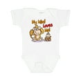 thumbnail image 1 of Inktastic My Mimi Loves Me Monkey Boys or Girls Baby Bodysuit, 1 of 5