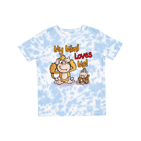 Inktastic My Mimi Loves Me Monkey Boys or Girls Toddler T-Shirt