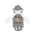 thumbnail image 1 of Inktastic My Mimi Loves Me Sloth Girls Long Sleeve Baby Bodysuit, 1 of 5
