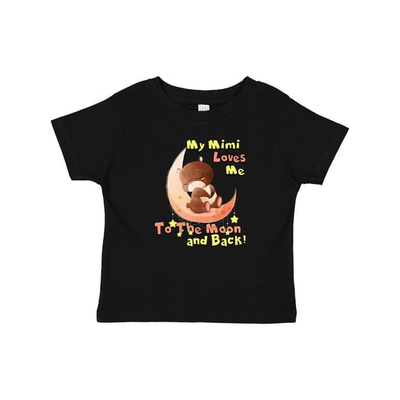 Inktastic My Mimi Loves Me To The Moon and Back Boys or Girls Baby T-Shirt