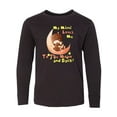 thumbnail image 1 of Inktastic My Mimi Loves Me To The Moon and Back Long Sleeve Youth T-Shirt, 1 of 5