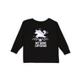 thumbnail image 1 of Inktastic My Mimi Loves Me Unicorn Girls Long Sleeve Toddler T-Shirt, 1 of 5