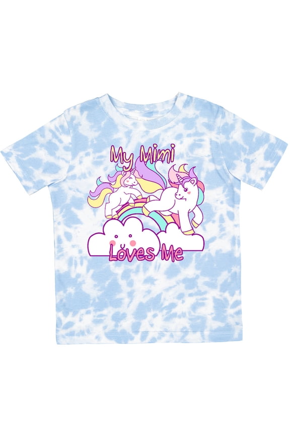 My Mimi Loves Me Unicorn Girls Toddler T-Shirt