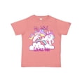 thumbnail image 1 of Inktastic My Mimi Loves Me Unicorn Girls Toddler T-Shirt, 1 of 5