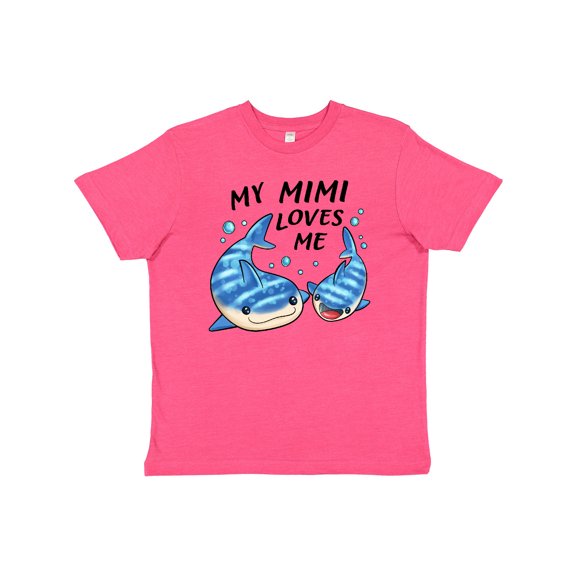 Inktastic My Mimi Loves Me- Whale Shark Youth T-Shirt
