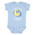 thumbnail image 1 of Inktastic My Mimi Loves Me to the Moon and Back Boys or Girls Baby Bodysuit, 1 of 5