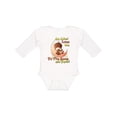 thumbnail image 1 of Inktastic My Mimi Loves Me to the Moon and Back Boys or Girls Long Sleeve Baby Bodysuit, 1 of 5