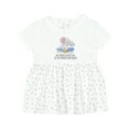 thumbnail image 1 of Inktastic My Mimi Loves Me to the Moon and Back Elephants in Clouds Girls Baby Dress, 1 of 5