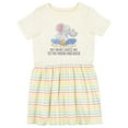 thumbnail image 1 of Inktastic My Mimi Loves Me to the Moon and Back Elephants in Clouds Girls Toddler Dress, 1 of 5