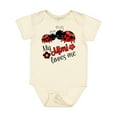 thumbnail image 1 of Inktastic My Mimi Loves Me with Cute Ladybugs Boys or Girls Baby Bodysuit, 1 of 5