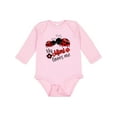 thumbnail image 1 of Inktastic My Mimi Loves Me with Cute Ladybugs Boys or Girls Long Sleeve Baby Bodysuit, 1 of 5