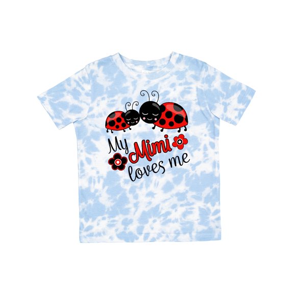 Inktastic My Mimi Loves Me with Cute Ladybugs Boys or Girls Toddler T-Shirt