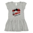 thumbnail image 1 of Inktastic My Mimi Loves Me with Cute Ladybugs Girls Toddler Dress, 1 of 5