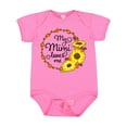 thumbnail image 1 of Inktastic My Mimi Loves Me with Sunflower Wreath Boys or Girls Baby Bodysuit, 1 of 5
