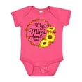 thumbnail image 1 of Inktastic My Mimi Loves Me with Sunflower Wreath Boys or Girls Baby Bodysuit, 1 of 5