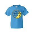 thumbnail image 1 of Inktastic My Mimi Loves Me with Sunflower Wreath Youth T-Shirt, 1 of 5