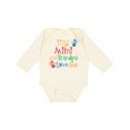 thumbnail image 1 of Inktastic My Mimi and Grandpa Love Me Boys or Girls Long Sleeve Baby Bodysuit, 1 of 5