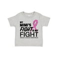 thumbnail image 1 of Inktastic My Mimi's Fight is My Fight- Breast Cancer Awareness Boys or Girls Toddler T-Shirt, 1 of 5