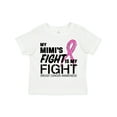 thumbnail image 1 of Inktastic My Mimi's Fight is My Fight- Breast Cancer Awareness Boys or Girls Toddler T-Shirt, 1 of 5