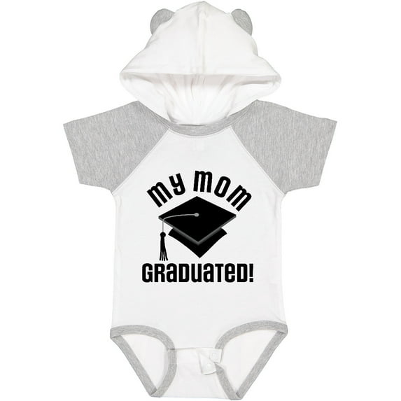 Inktastic My Mom Graduated Boys or Girls Baby Bodysuit