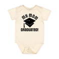 thumbnail image 1 of Inktastic My Mom Graduated Boys or Girls Baby Bodysuit, 1 of 5