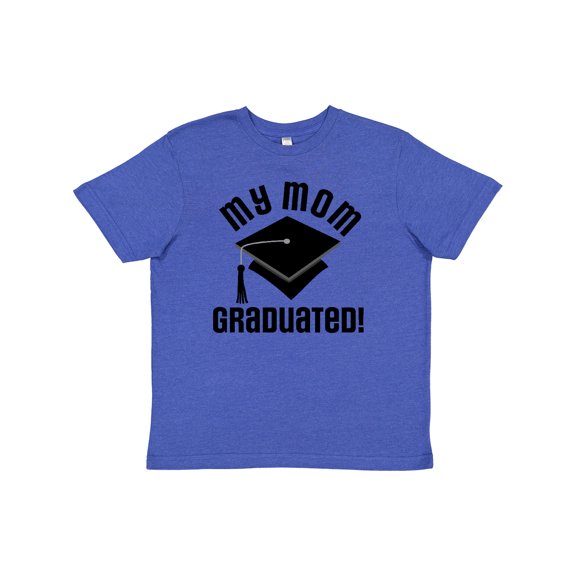 Inktastic My Mom Graduated Youth T-Shirt