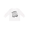 thumbnail image 1 of Inktastic My Mom Is a Fantasy Football Legend Boys or Girls Long Sleeve Toddler T-Shirt, 1 of 5