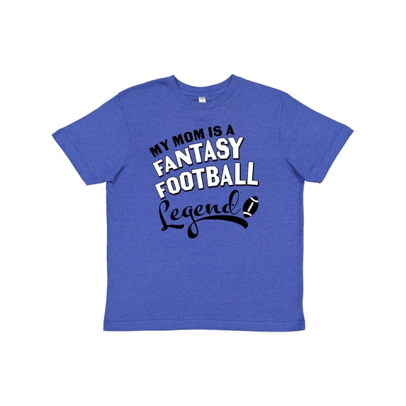Inktastic My Mom Is a Fantasy Football Legend Youth T-Shirt