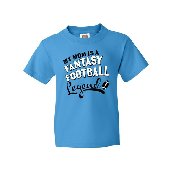 Inktastic My Mom Is a Fantasy Football Legend Youth T-Shirt