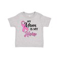 thumbnail image 1 of Inktastic My Mom is My Hero Breast Cancer Awareness Boys or Girls Baby T-Shirt, 1 of 5