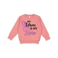 thumbnail image 1 of Inktastic My Mom is My Hero Breast Cancer Awareness Toddler Sweatshirt, 1 of 4