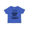 thumbnail image 1 of Inktastic My Mom is a Cardiac Nurse and a Hero Boys or Girls Toddler T-Shirt, 1 of 5