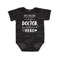 thumbnail image 1 of Inktastic My Mom is a Doctor and a Hero Boys or Girls Baby Bodysuit, 1 of 5