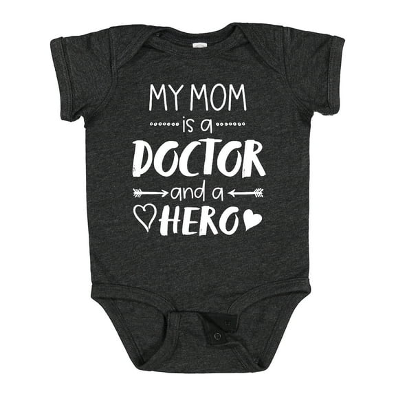 Inktastic My Mom is a Doctor and a Hero Boys or Girls Baby Bodysuit