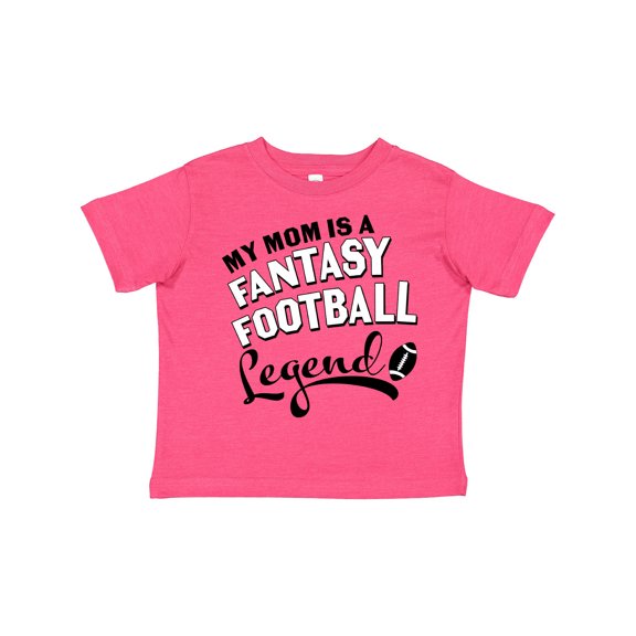 Inktastic My Mom is a Fantasy Football Legend Boys or Girls Toddler T-Shirt