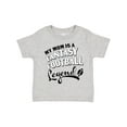 thumbnail image 1 of Inktastic My Mom is a Fantasy Football Legend Boys or Girls Toddler T-Shirt, 1 of 5