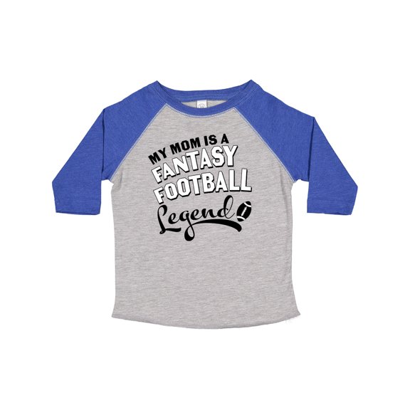 Inktastic My Mom is a Fantasy Football Legend Boys or Girls Toddler T-Shirt