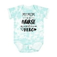 thumbnail image 1 of Inktastic My Mom is a Nurse and a Hero Boys or Girls Baby Bodysuit, 1 of 5