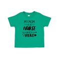 thumbnail image 1 of Inktastic My Mom is a Nurse and a Hero Boys or Girls Baby T-Shirt, 1 of 5