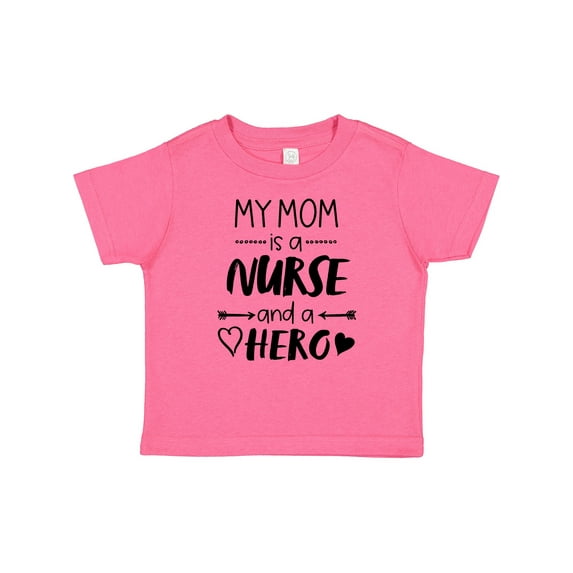 Inktastic My Mom is a Nurse and a Hero Boys or Girls Baby T-Shirt
