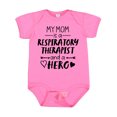 thumbnail image 1 of Inktastic My Mom is a Respiratory Therapist and a Hero Boys or Girls Baby Bodysuit, 1 of 5