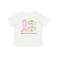 thumbnail image 1 of Inktastic My Mom is a Survivor Breast Cancer Awareness Boys or Girls Baby T-Shirt, 1 of 5