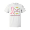 thumbnail image 1 of Inktastic My Mom is a Survivor Breast Cancer Awareness T-Shirt, 1 of 5