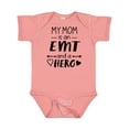 thumbnail image 1 of Inktastic My Mom is an EMT and a Hero Boys or Girls Baby Bodysuit, 1 of 5