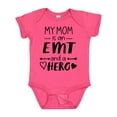 thumbnail image 1 of Inktastic My Mom is an EMT and a Hero Boys or Girls Baby Bodysuit, 1 of 5